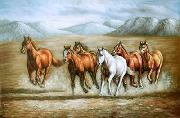 unknow artist, Horses 054